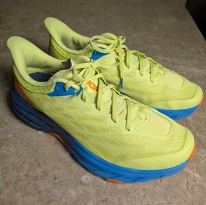 Hoka One One Speedgoat 5 Citrus Glow Trail Running Shoes Men's Size 13 Non box